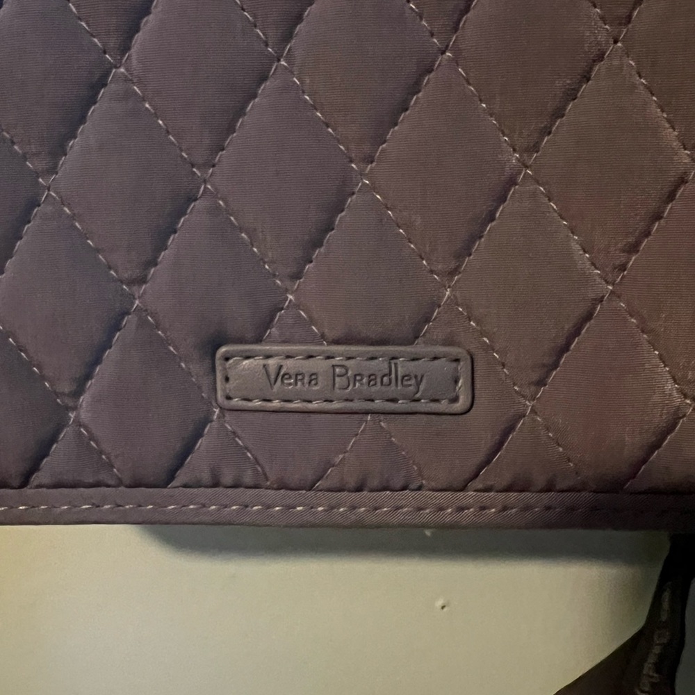 Vera Bradley Quilted Crossbody Bag - Plum Brown